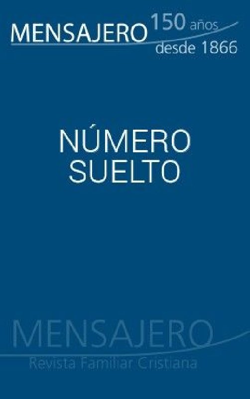 Revista Mensajero - Suscripción España 11 números al año