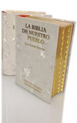 LA BIBLIA DE NUESTRO PUEBLO. Biblia del Peregrino. América Latina. Edición bolsillo nácar