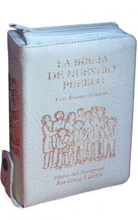 LA BIBLIA DE NUESTRO PUEBLO. Biblia del Peregrino. América Latina. Edición bolsillo. CARTONÉ