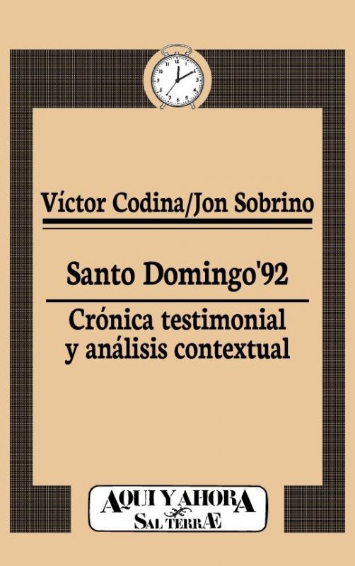 Santo Domingo'92. Crónica testimonial y análisis contextual