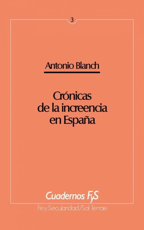 Crónicas de la increencia en España