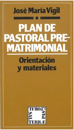 Plan de pastoral prematrimonial