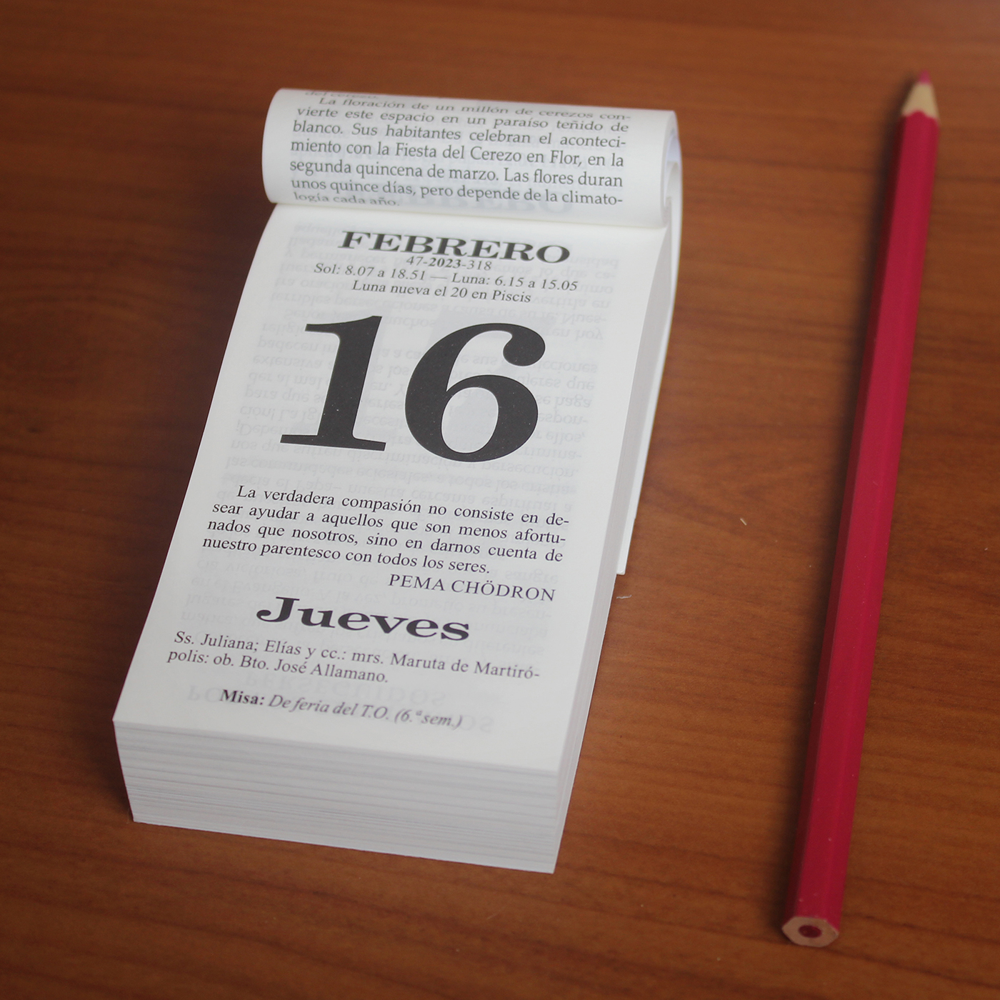 Taco Calendario CdeJ clasico 2026_03