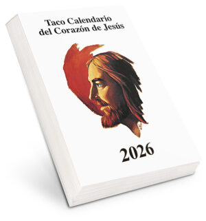 Taco Calendario del Corazón de Jesús - Clásico con imán - 2026