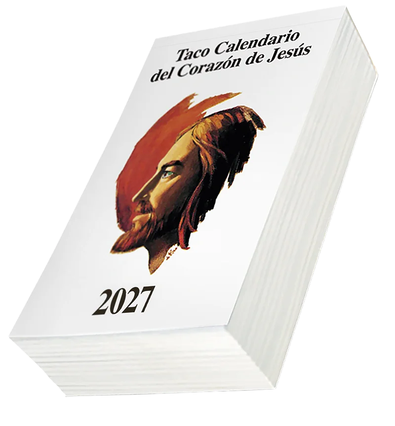 Taco Calendario del Corazón de Jesús 2027