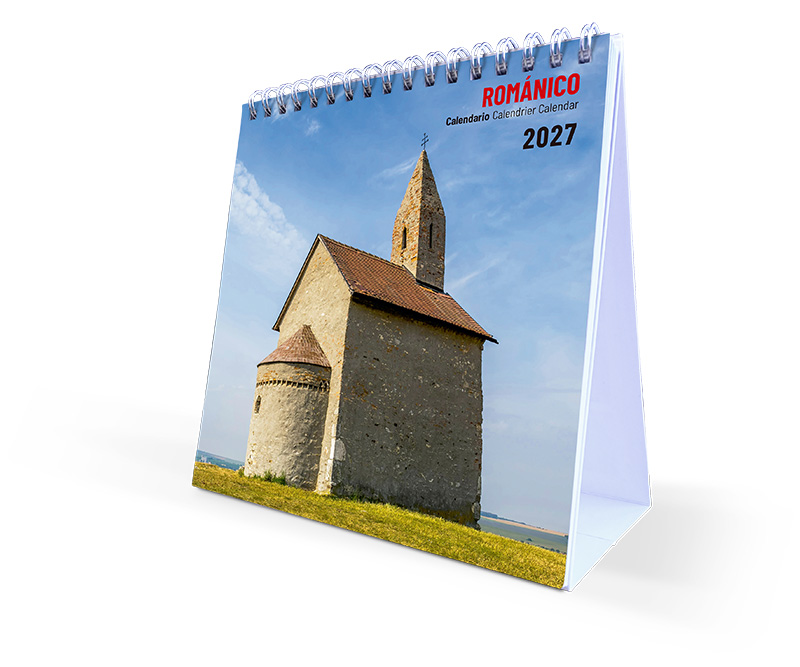 Calendario Románico 2027 - Mesa