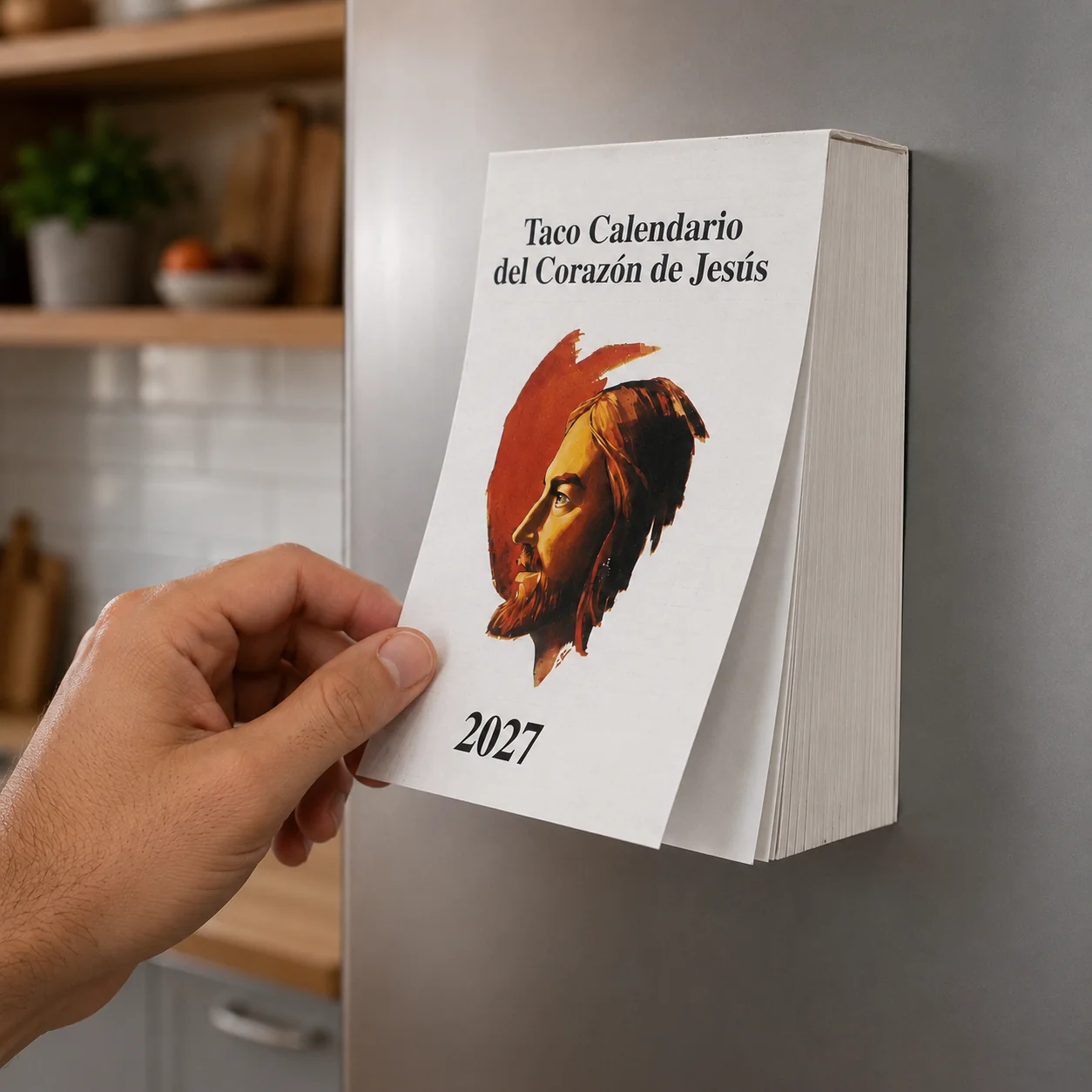 Taco Calendario Grande con imán 2027